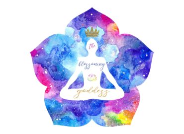 Blossoming Goddess Yoga Logo Design