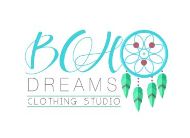 Boho Dreams Clothing Studio Logo Design