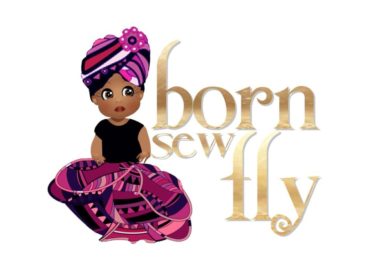 Born Sew Fly Logo Design