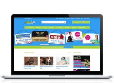 Classiads UK Website Design