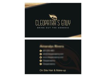 Cleopatras Enuy Business Card