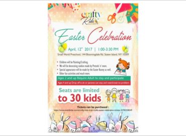Crafty Kids Easter Celebration Flyers