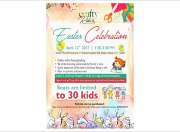 Crafty Kids Easter Celebration Flyers