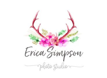 Erica Simpson Photo Studio Logo Design