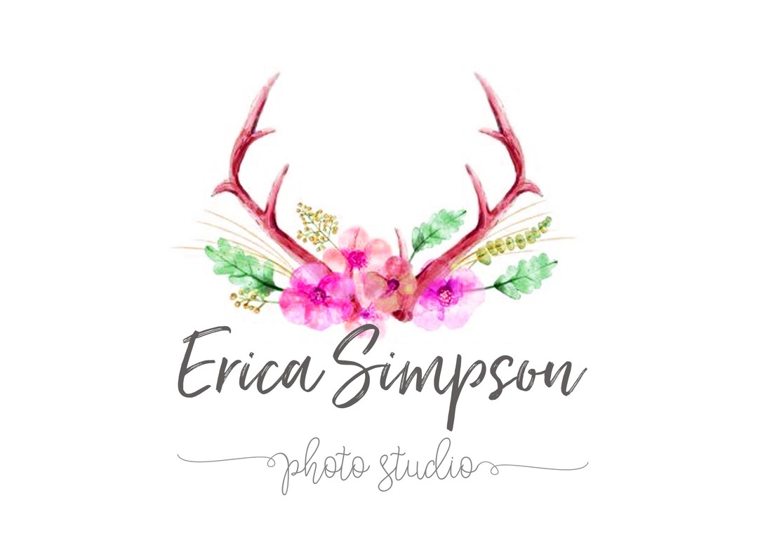 Erica Simpson Photo Studio Logo Design