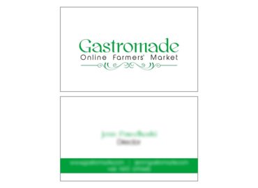 Gastromade Online Farmers Market Business Card