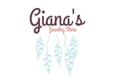 Gianas Jewelry Store Logo Design