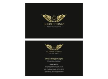 Golden Wings Advisory Service Business Card