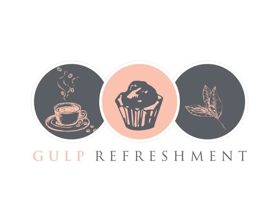Gulp Refreshment Logo Design