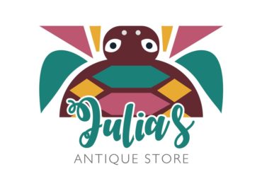 Julias Antique Store Logo Design