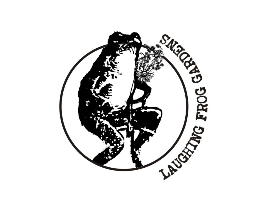 Laughing Frog Gardens 2 Logo Design