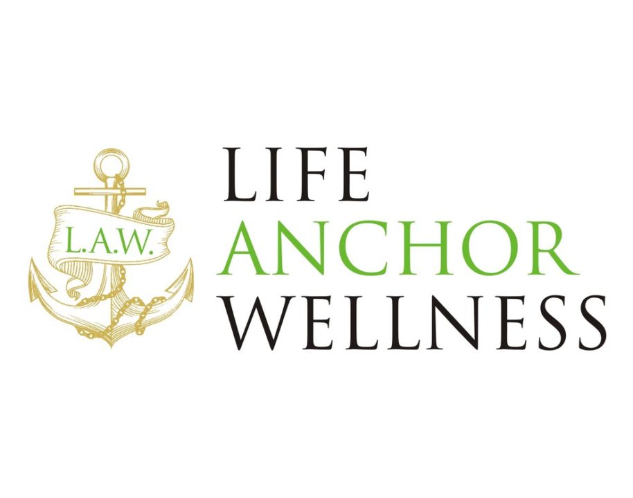Life Anchor Wellness Logo Design