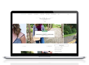 Pearl Boul Blog Website Design
