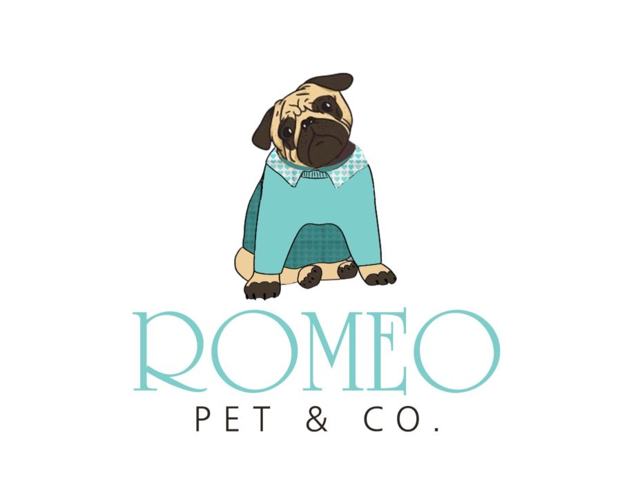 Romeo Pet Company Logo Design
