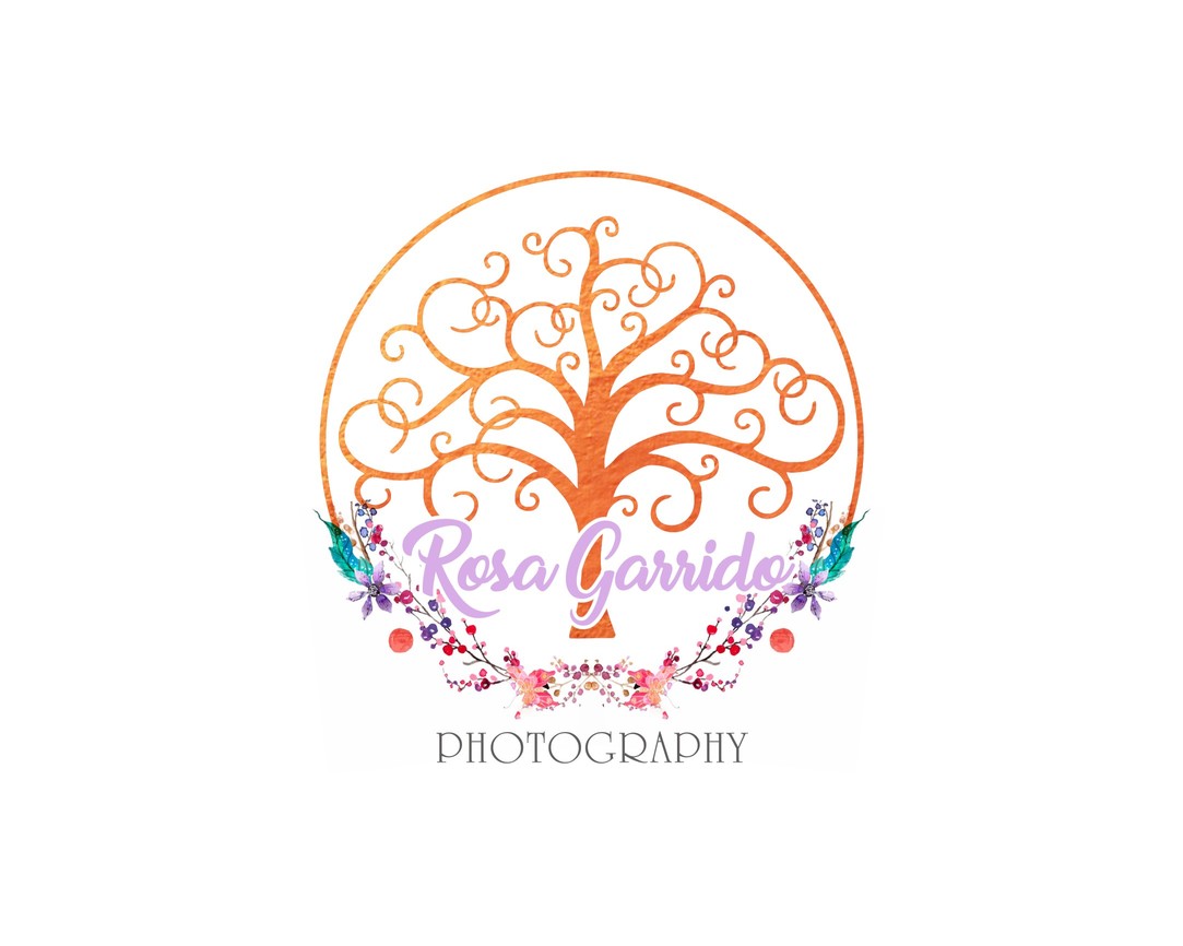 Rosa Garrido Photography 3 Logo Design