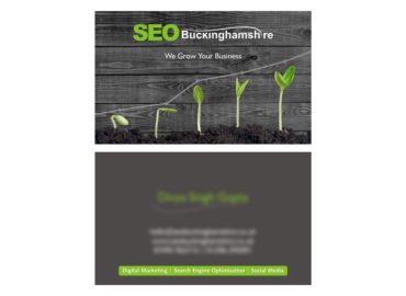 SEO Buckinghamshire Business Card