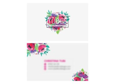 Tubes Floral Designs Business Card