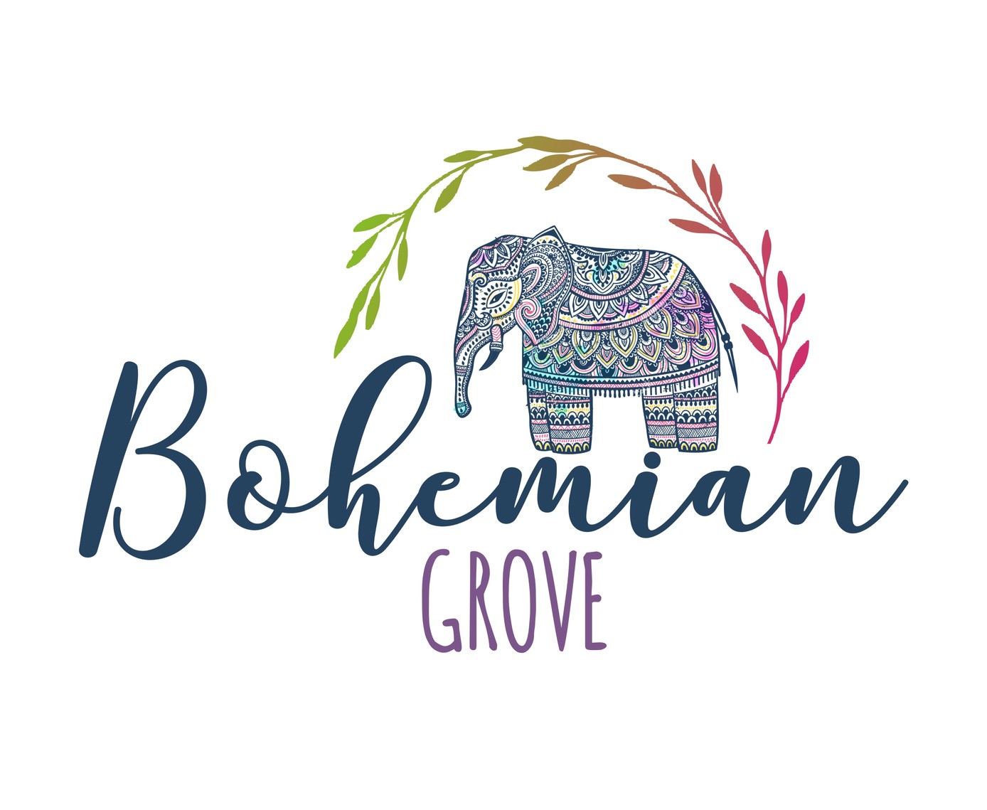 Bohemian Grove Logo Design