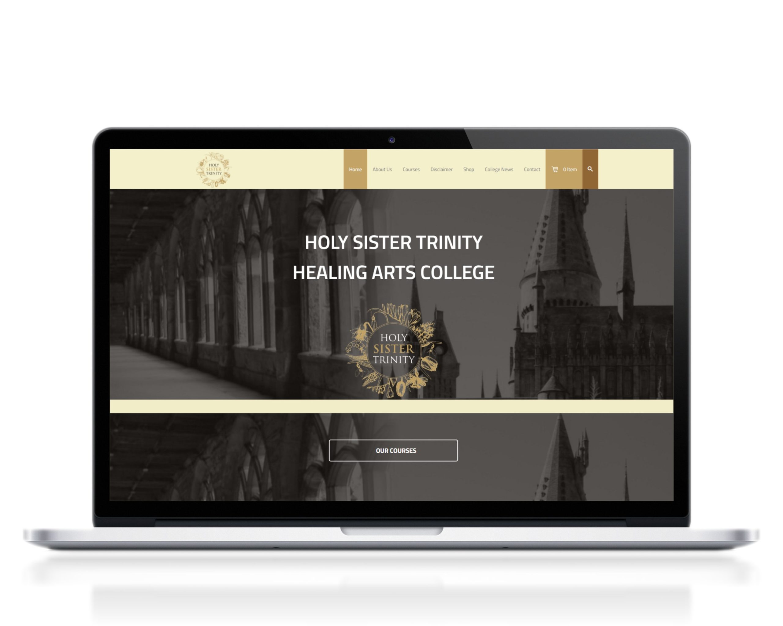 Holy Sister Website Design