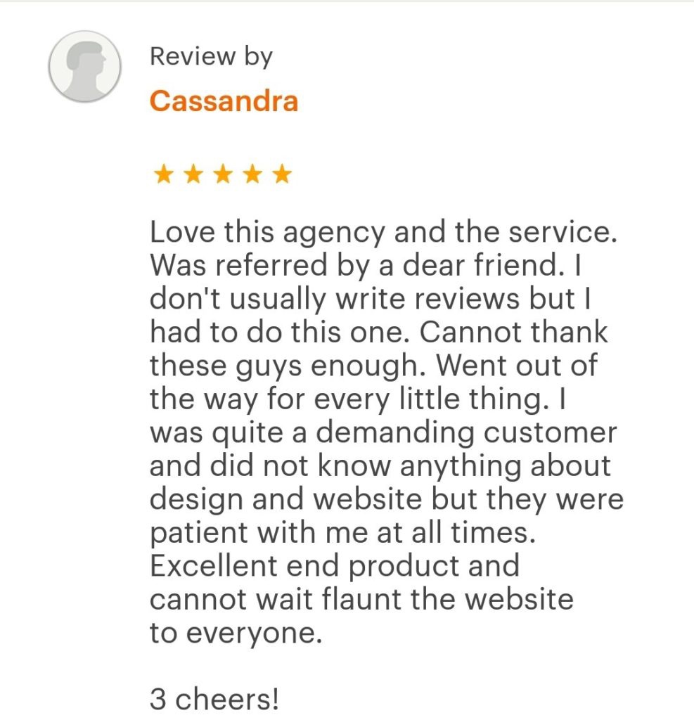 Client Review By Cassandra