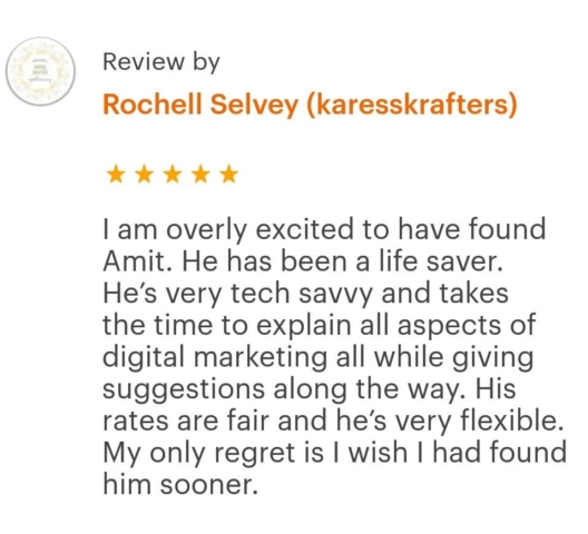 Client Review - Rochell Selvey