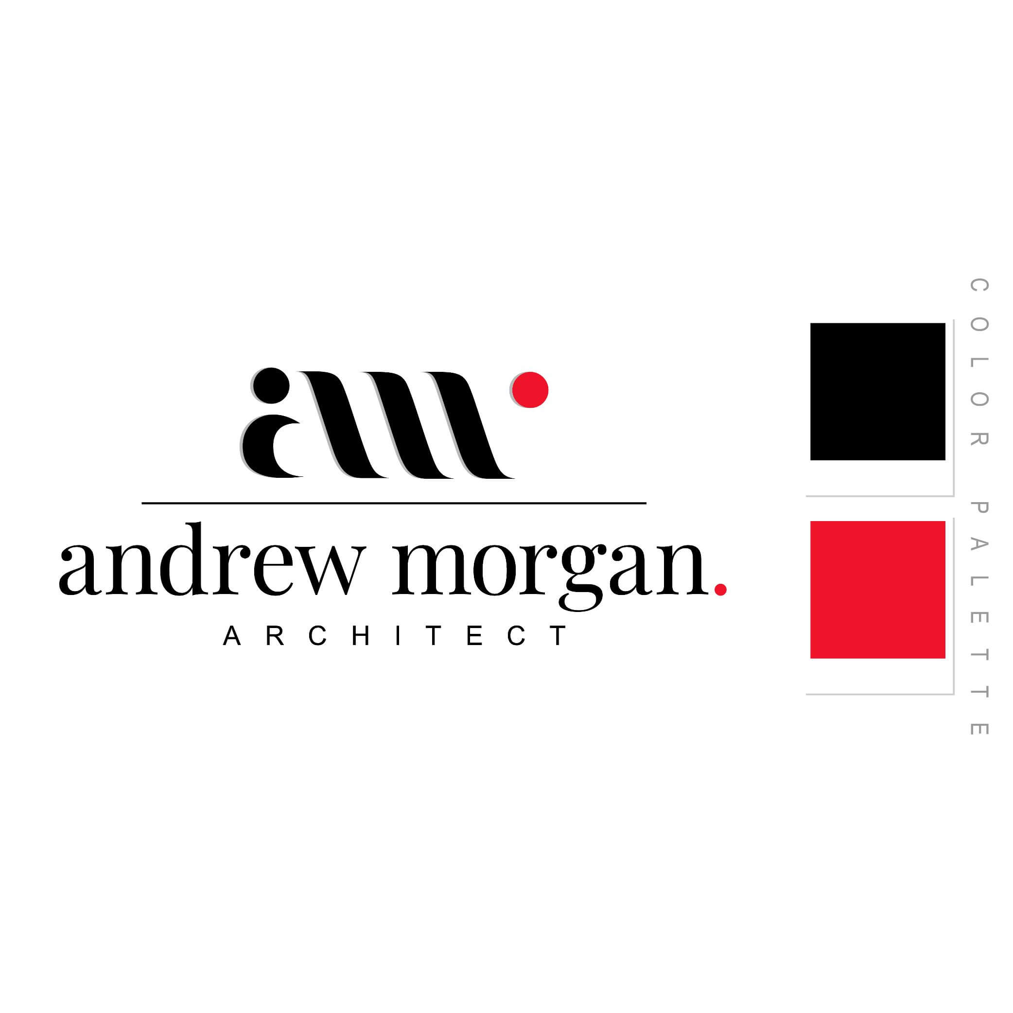 Andrew Morgan Architect Logo Design