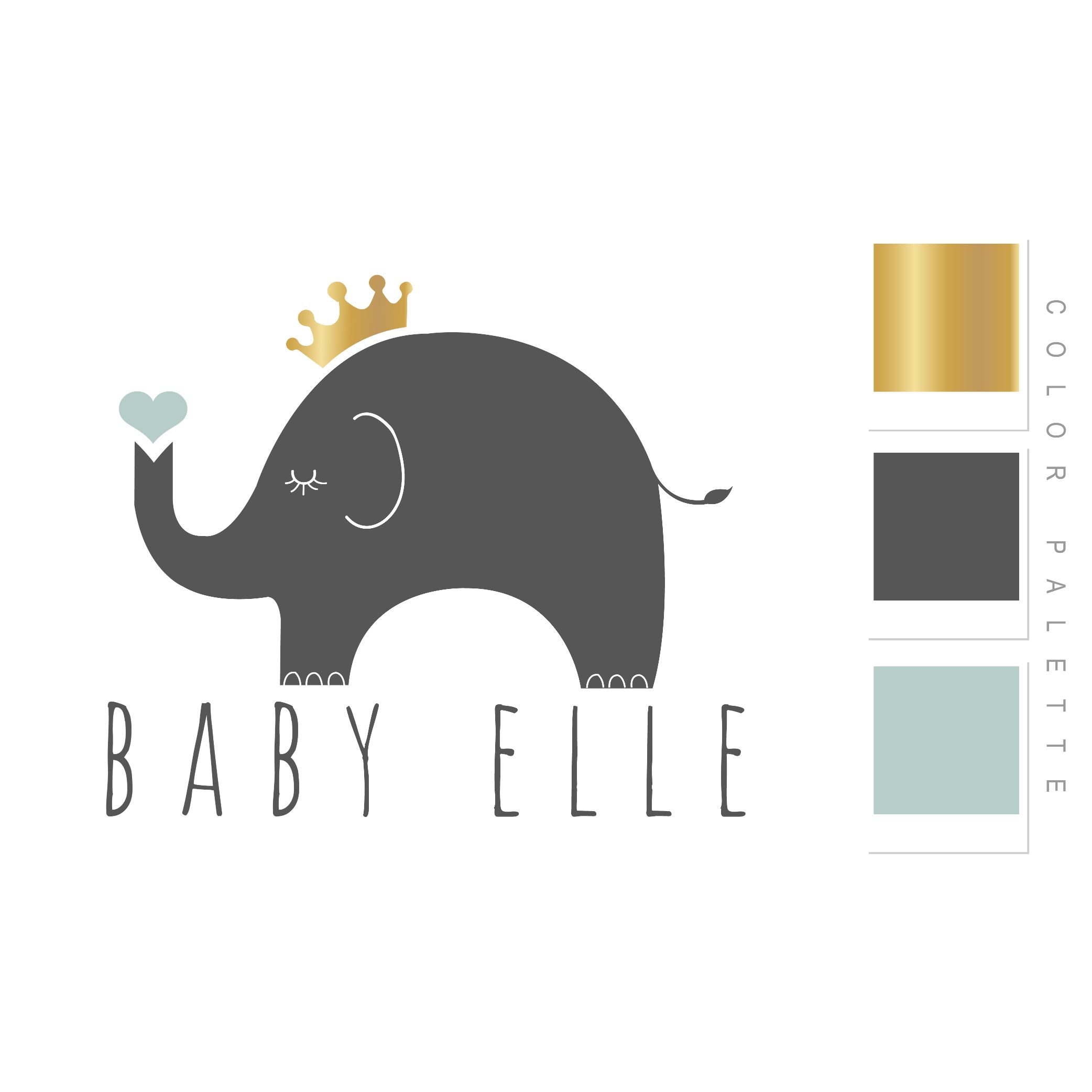 Baby ELLE Logo Design