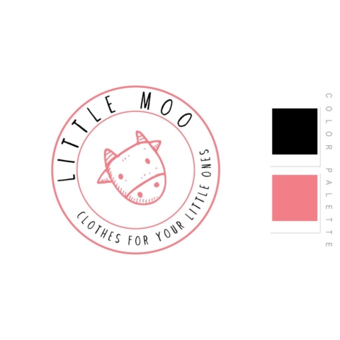 Little Moo Logo Design