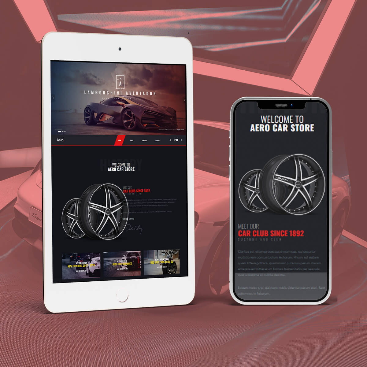 Automobile Website Design1