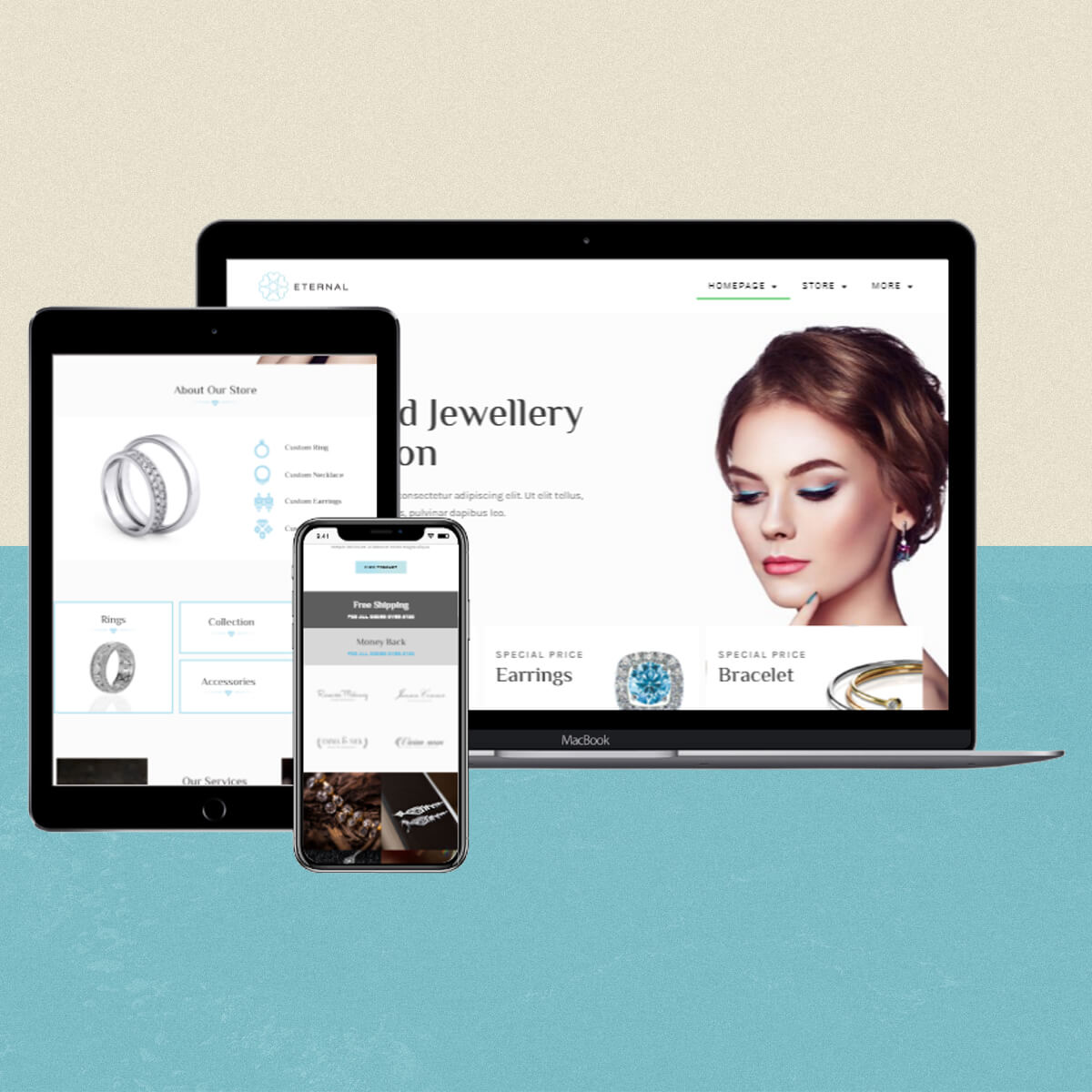 Jewelry Website Design1