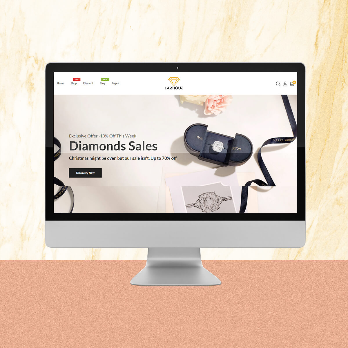Jewelry Website Design2