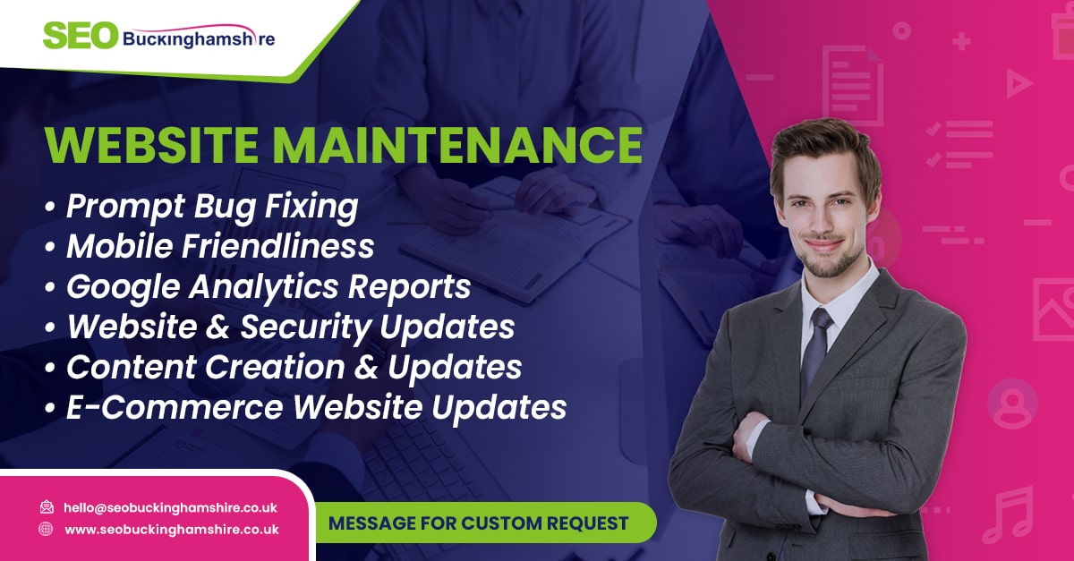 Website Maintenance & Support Services Buckinghamshire