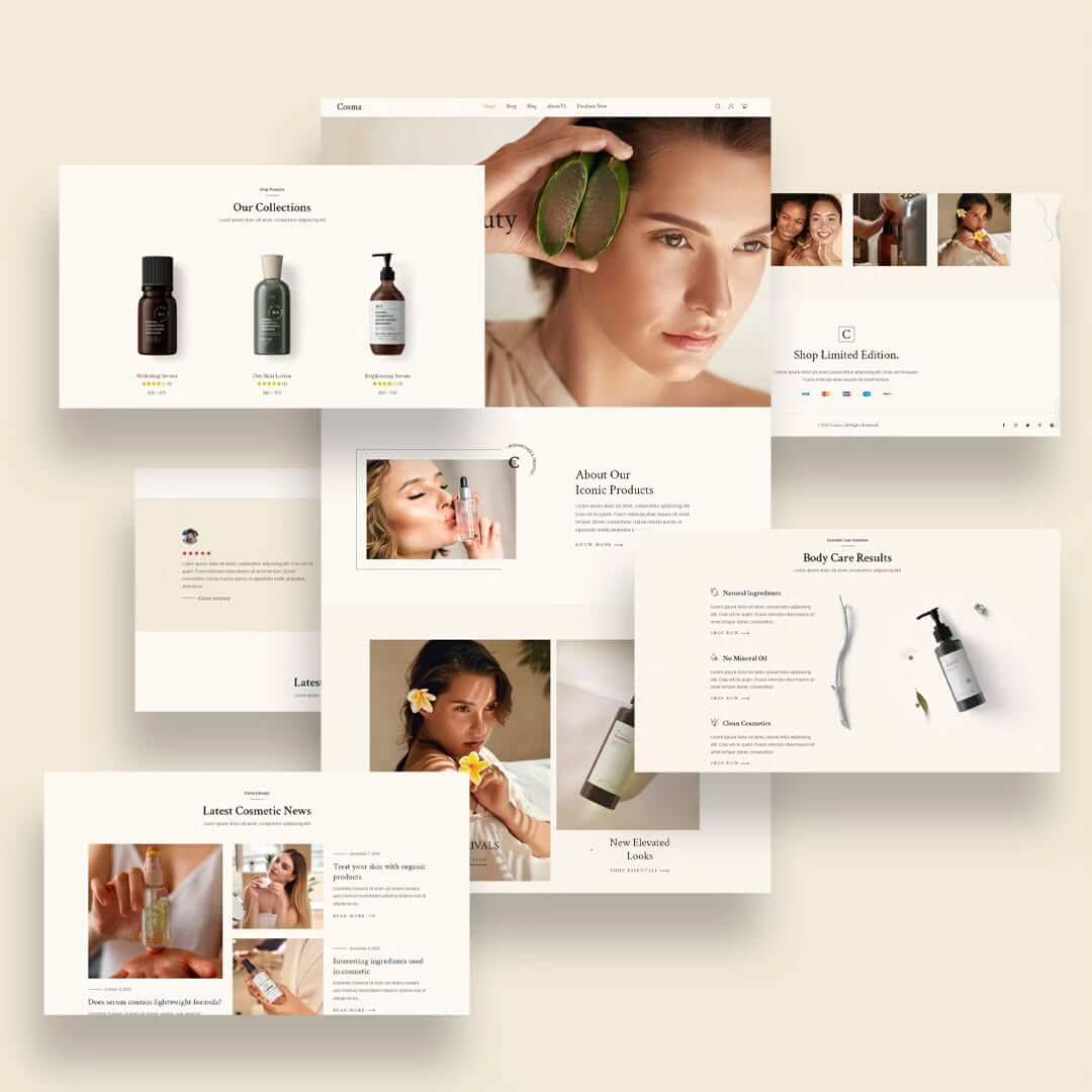 seobuckinghamshire-website-design-portfolio-Cosma Beauty Store 1