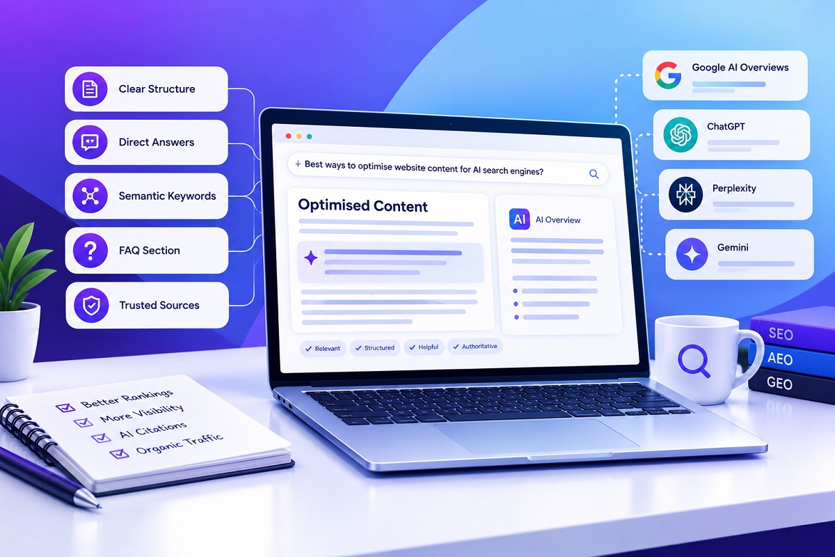 How to Optimise Website Content for AI Search Engines