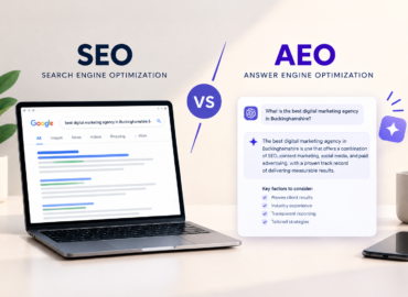 SEO-vs-AEO-in-Buckinghamshire